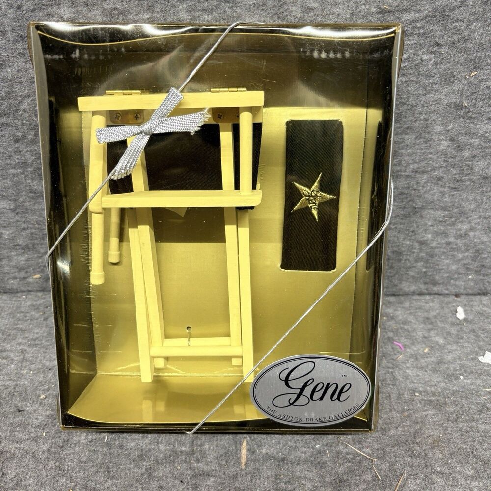 Ashton Drake - Gene's Director’s Chair - Gene Marshal New In Box
